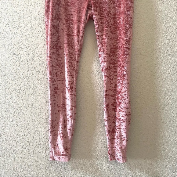Lululemon Wunder Under Legging Tight Pant Velvet Barbie Pink Athleisure Gym 12 - Picture 5 of 12